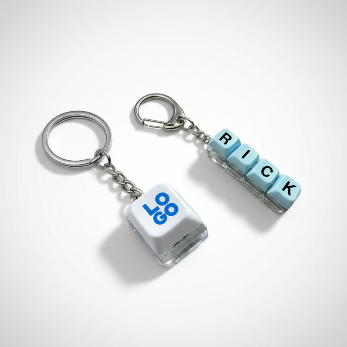 Clicker Bar keyboard keychain